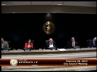 City Council - February 26, 2013