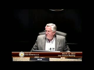 City Council - March 12, 2013