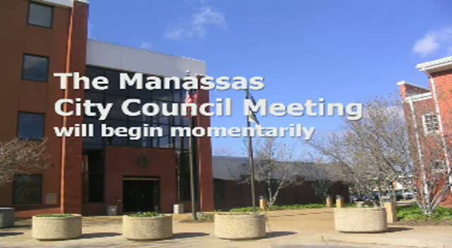 Mar 25 Manassas City Council Meeting