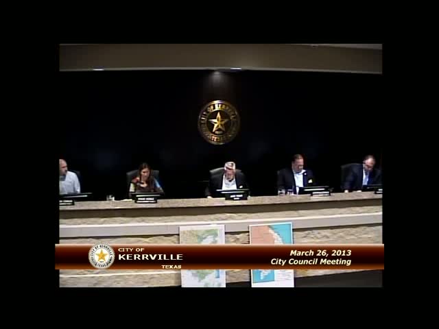 City Council - March 26, 2013