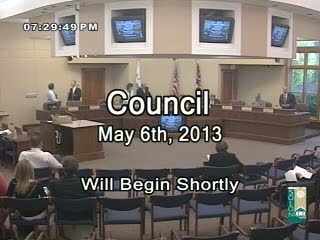 Council May 6, 2013