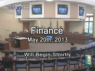 Finance May 20th, 2013