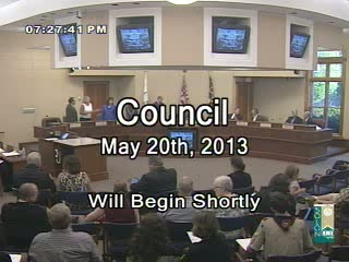 Council May 20th, 2013