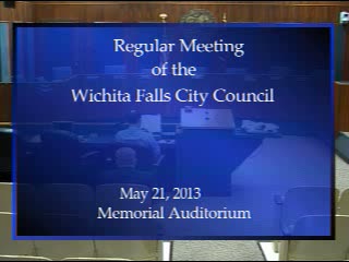 City Council 5-21-2013 Part 1