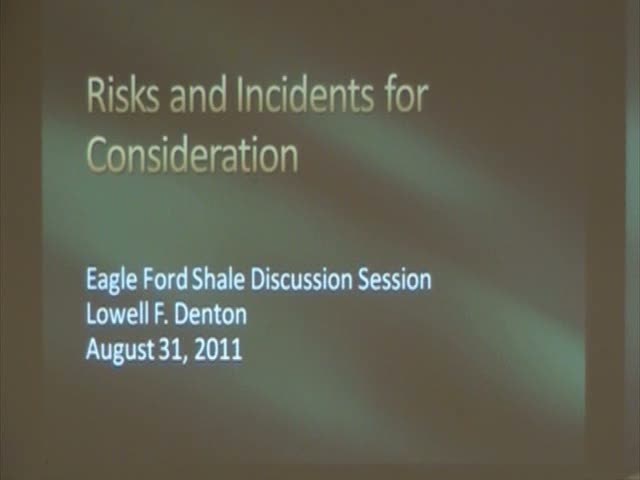 "Risks and Incidents for Consideration"