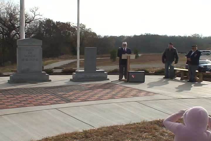 Lansing Veterans Memorial Dedication