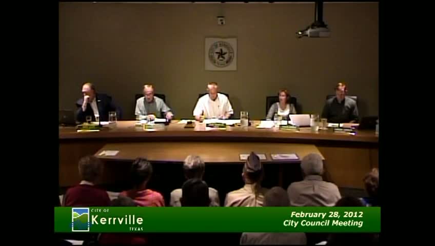 City Council - February 28, 2012
