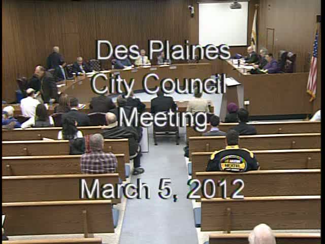 March 5, 2012