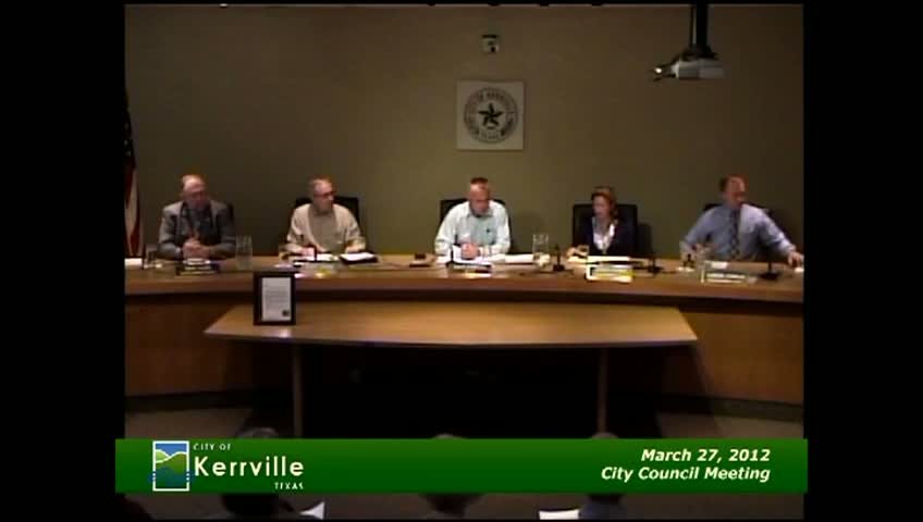 City Council - March 27, 2012