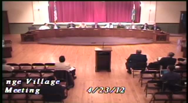 La Grange Village Board Meeting - 4/23/12