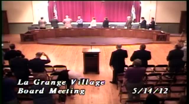La Grange Village Board Meeting - 5/14/12