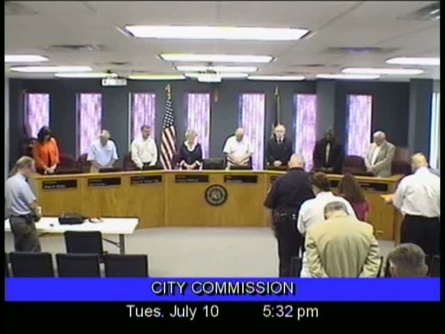 Board of Commissioners Meeting - July 10, 2012