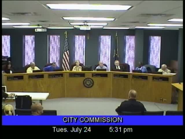 Board of Commissioners Meeting - July 24, 2012