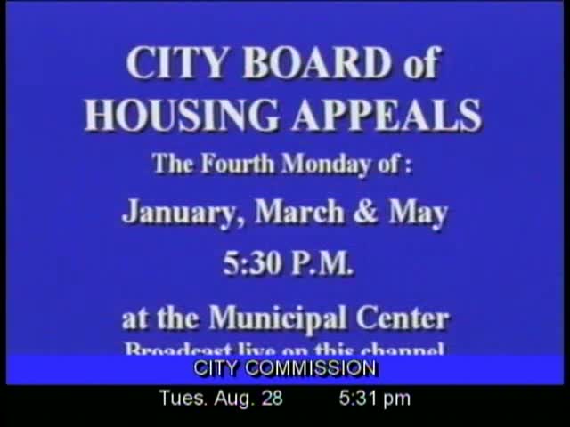 Board of Commissioners Meeting - August 28, 2012